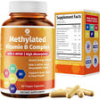 Frasco de suplemento 1 Body Methylated Vitamin B Complex 60 cápsulas