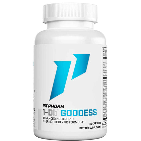 Frasco de suplemento 1-Db Goddess Fórmula Metabólica 80 cápsulas