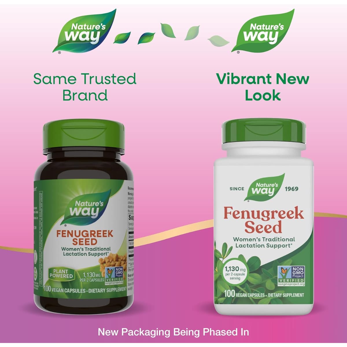 Natures Way Semillas de Fenogreco - Cápsulas Veganas