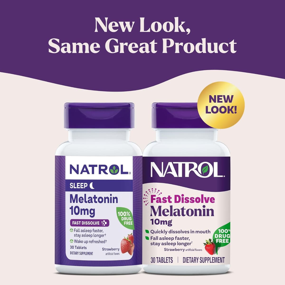 Melatonina 10 mg - Fresa