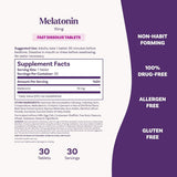 Melatonina 10 mg - Fresa