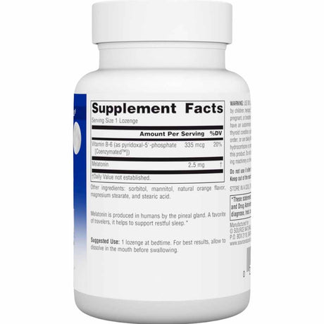 Melatonina - Naranja - 2.5 mg - Haz Tu Pedido