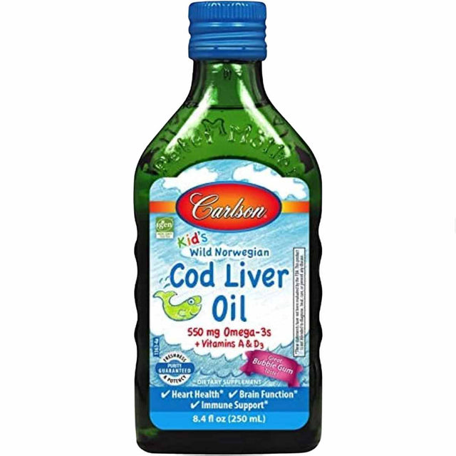 Aceite Hígado de Bacalao para Niños - 250 ml - Haz Tu Pedido