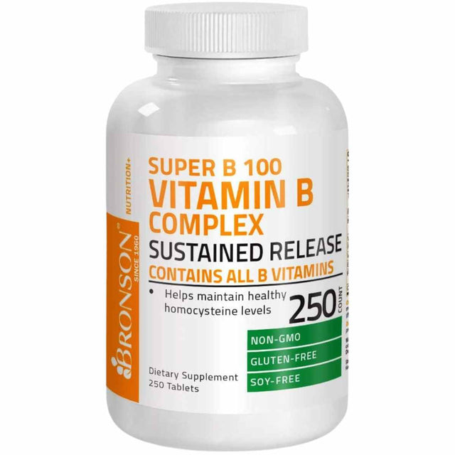 Complejo de Vitamina B - 250 Tabletas - Haz Tu Pedido