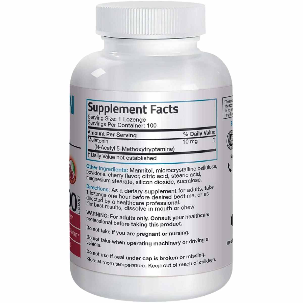 Melatonina - Cereza - 10 mg - Haz Tu Pedido
