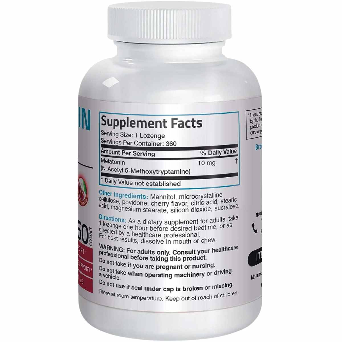 Melatonina - Cereza - 10 mg - Haz Tu Pedido
