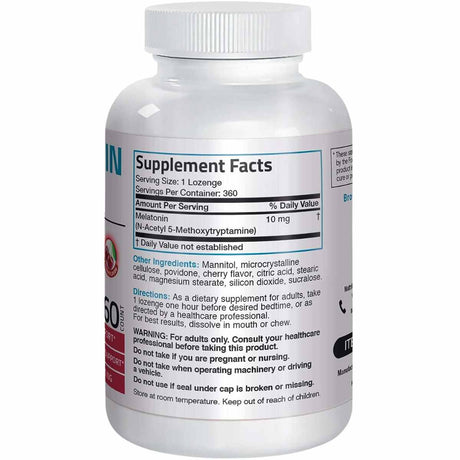 Melatonina - Cereza - 10 mg - Haz Tu Pedido