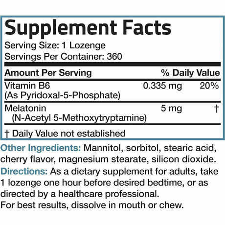 Melatonina - 5 mg - Haz Tu Pedido