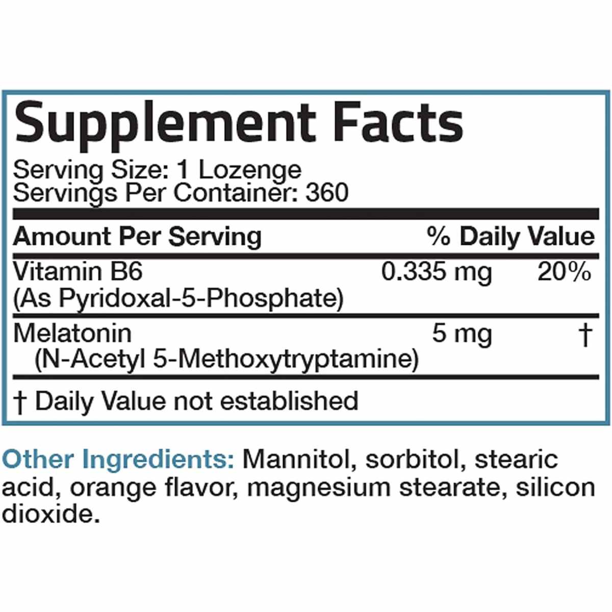 Melatonina - 5 mg - Haz Tu Pedido