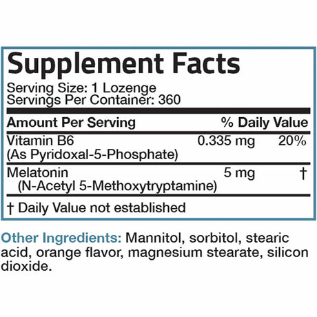 Melatonina - 5 mg - Haz Tu Pedido