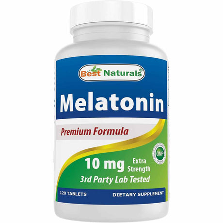 Melatonina - 10 mg - 120 Tabletas - Haz Tu Pedido