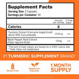 Cúrcuma - 2250 Mg - 90 Cápsulas - Haz Tu Pedido