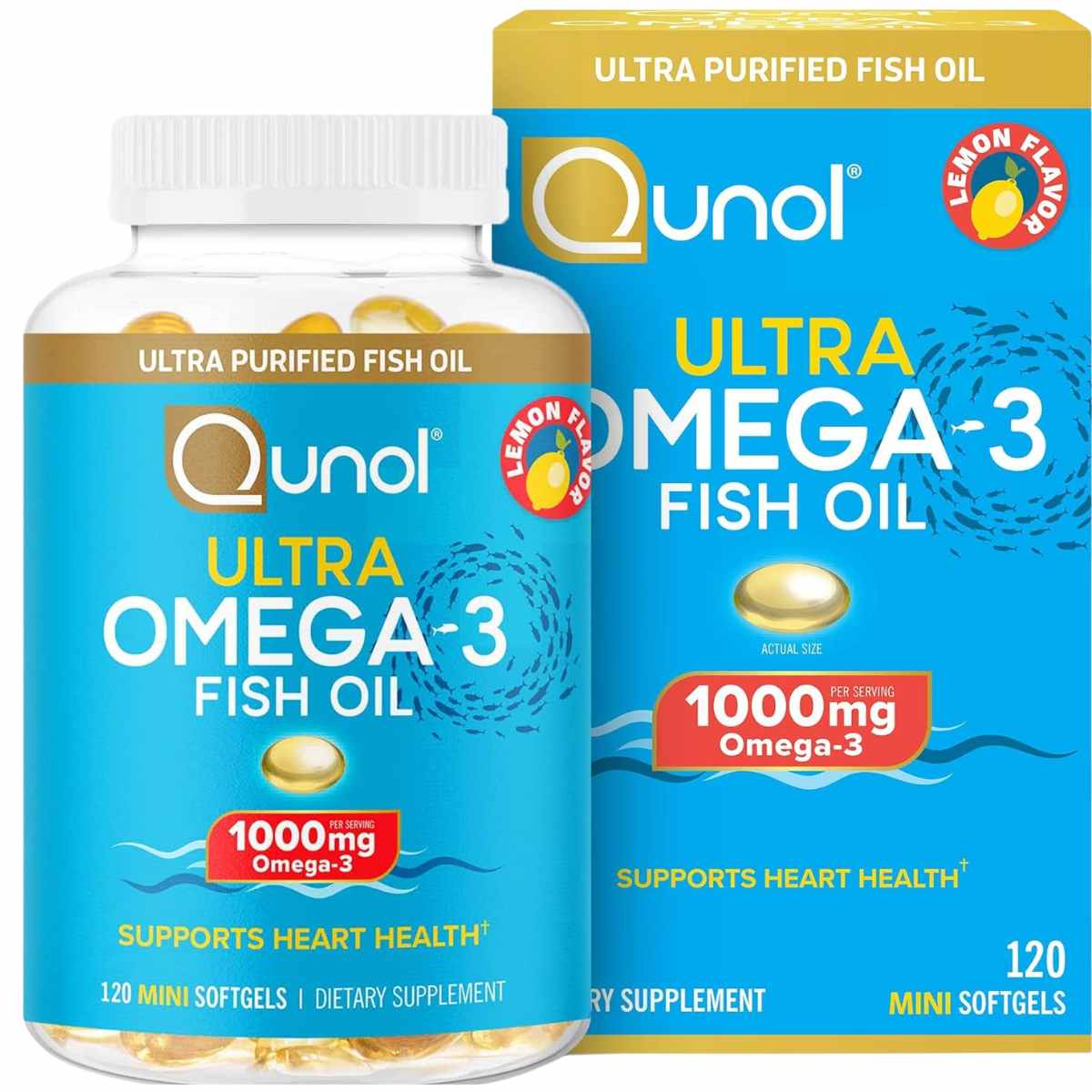 Aceite de Pescado Omega 3 - 1000 mg - Haz Tu Pedido