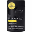 Sports Research Vitamin K2 with Coconut Oil -  60 Cápsulas Blandas Vegetales - Haz Tu Pedido