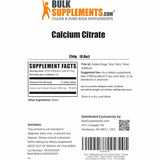 Citrato de Calcio en Polvo - 1000mg - Haz Tu Pedido