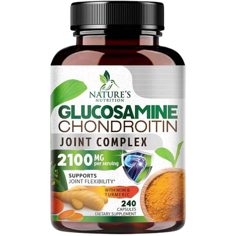 Glucosamina con Condroitina, Cúrcuma y MSM
