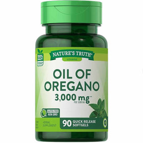 Aceite de Orégano 3000 mg - 90 Cápsulas de Liberación - Haz Tu Pedido