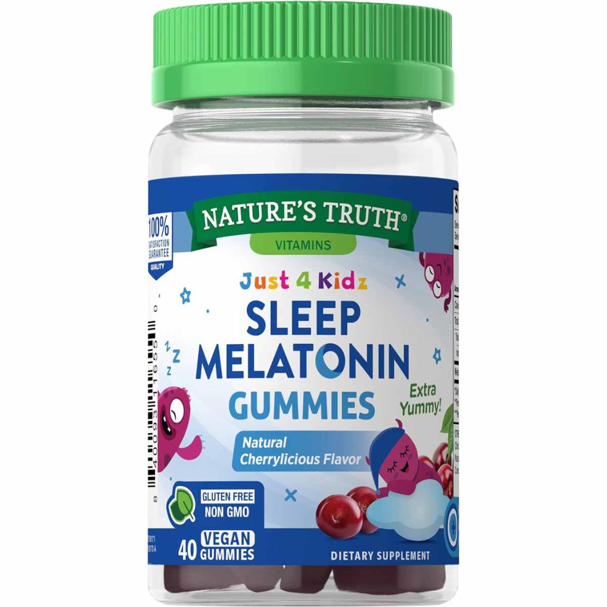 Melatonina para Niños - 1 mg - 40 Gomitas - Haz Tu Pedido