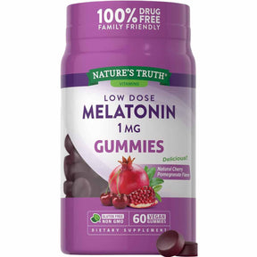 Melatonina - Granada - 1 mg - 60 Gomitas Veganas - Haz Tu Pedido