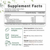 Micro Ingredients DHA y EPA 250 - 200 Cápsulas Blandas - Haz Tu Pedido