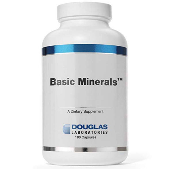 Douglas Laboratories Basic Minerals - 180 Cápsulas - Haz Tu Pedido