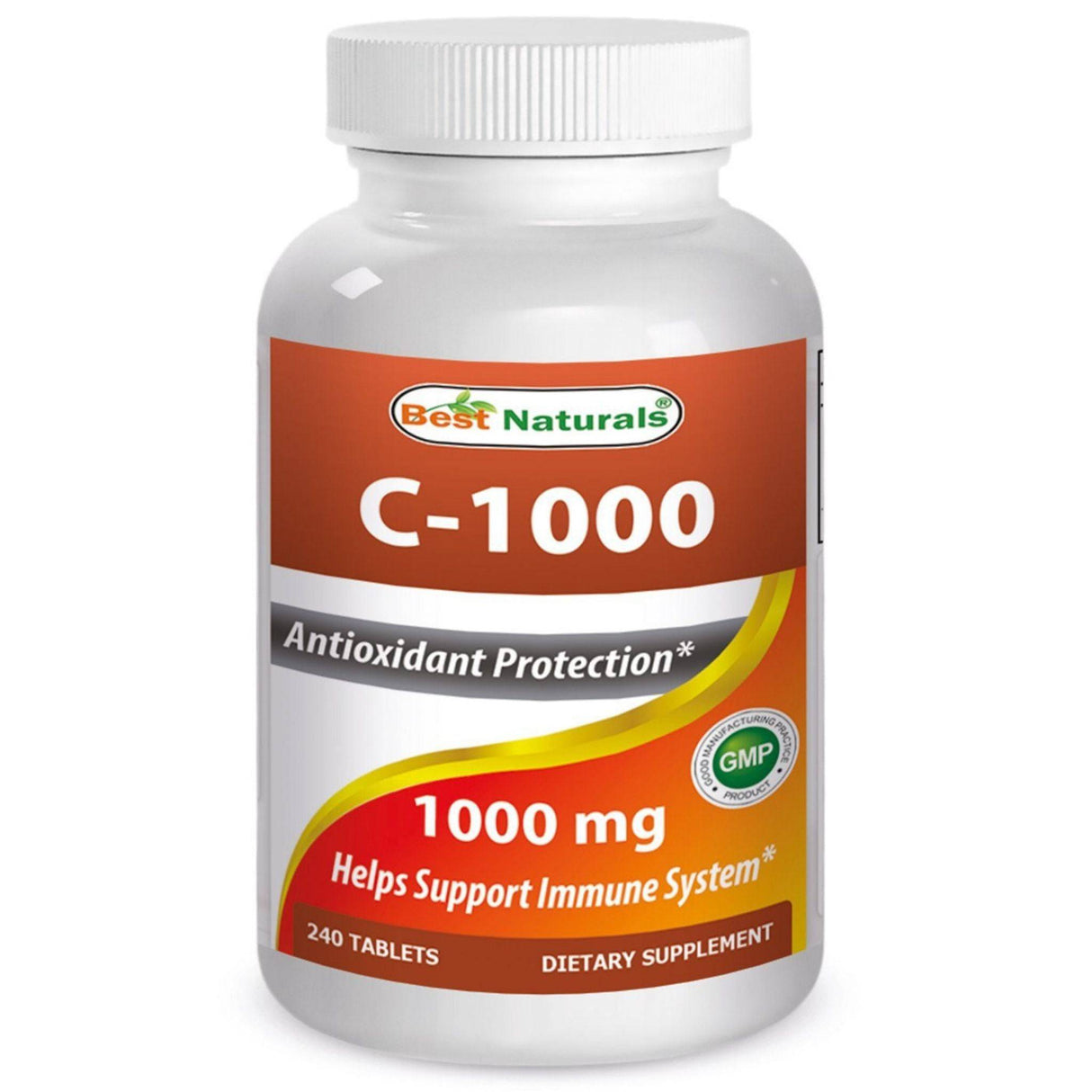 Best Naturals Vitamin C - 1000 mg - 240 Tabletas - Haz Tu Pedido