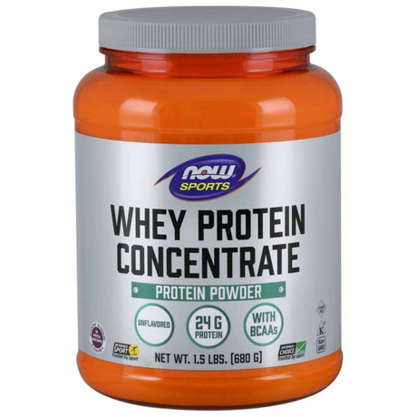 NOW Sports Whey Protein Concentrate - Sin Sabor - Haz Tu Pedido