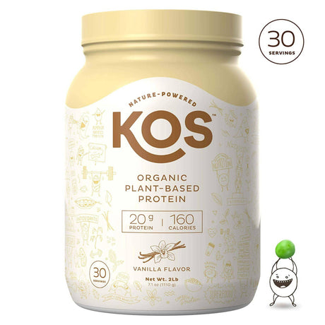 KOS Organic Plant-Based Protein Powder - 2 lb - Haz Tu Pedido