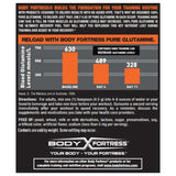 Body Fortress 100% Pure Glutamine - 300 g - Haz Tu Pedido
