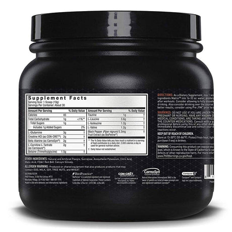 JYM Supplement Science Post JYM Active Matrix - 30 Servicios - Haz Tu Pedido