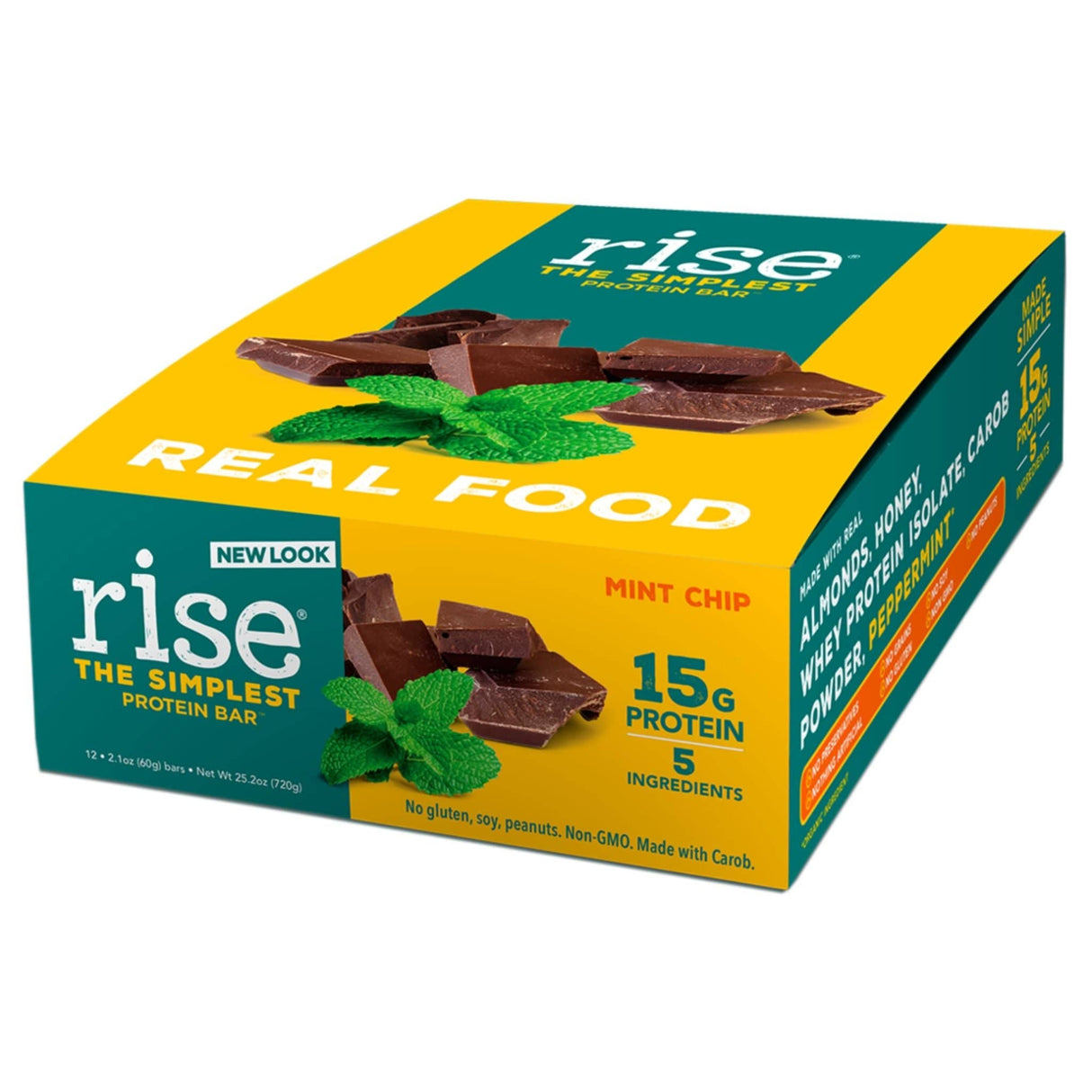 Rise Bar Protein Bars - 12 Barritas - Haz Tu Pedido