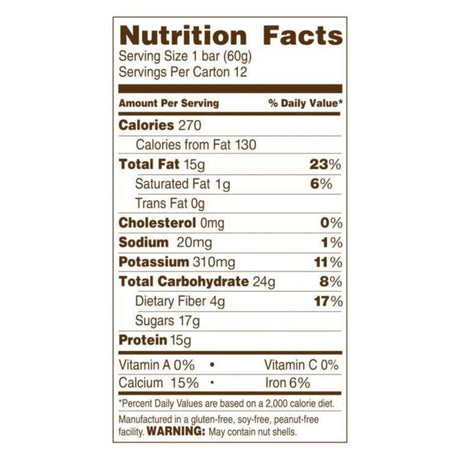 Rise Bar Protein Bars - 12 Barritas - Haz Tu Pedido