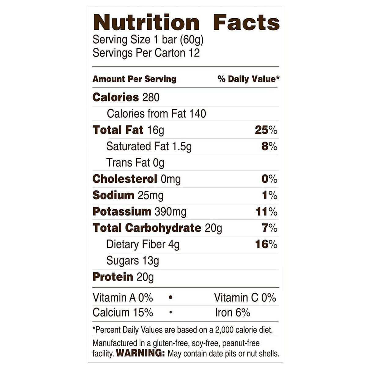 Rise Bar Protein Bars - 12 Barritas - Haz Tu Pedido