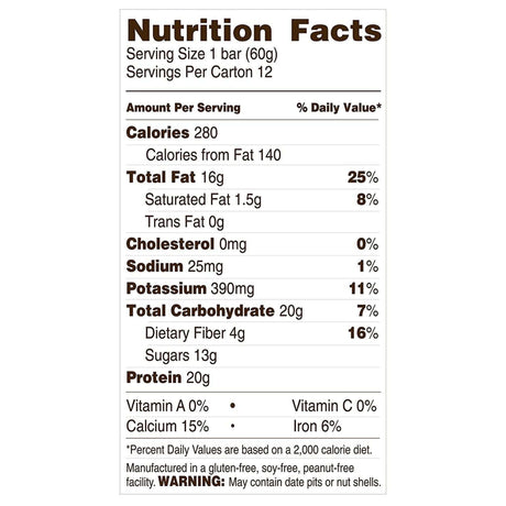 Rise Bar Protein Bars - 12 Barritas - Haz Tu Pedido