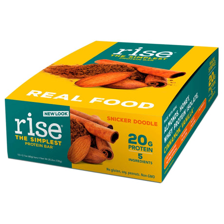 Rise Bar Protein Bars - 12 Barritas - Haz Tu Pedido
