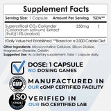 Extracto de Cilantro CO2 - 250 mg - 30 Cápsulas - Haz Tu Pedido