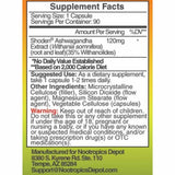 Ashwagandha 120 mg - Haz Tu Pedido