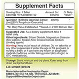 Quercetina 500 mg - 60 Tabletas - Haz Tu Pedido