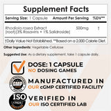 Rhodiola Rosea - 500 mg - Haz Tu Pedido