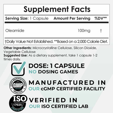 Oleamida - 100 mg - Haz Tu Pedido
