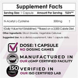 N-Acetil L-Cisteína 500 mg - Haz Tu Pedido