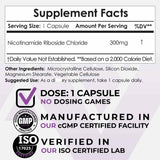 Nicotinamida Riboside - 300 mg - Haz Tu Pedido