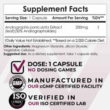 Andrographis Paniculata 200 mg - Haz Tu Pedido
