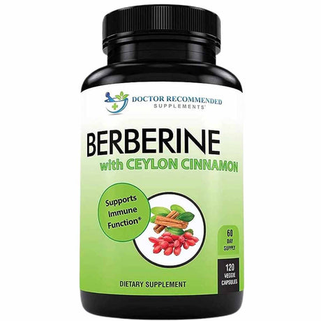 Doctor Recommended Berberina - 120 Cápsulas Vegetales - Haz Tu Pedido