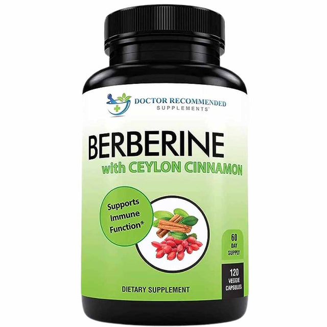 Doctor Recommended Berberina - 120 Cápsulas Vegetales - Haz Tu Pedido