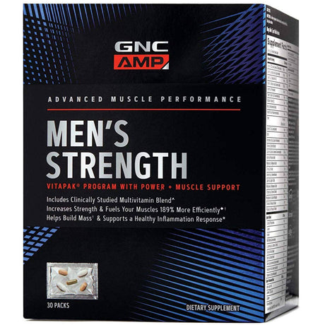 GNC AMP Mens Strength VitaPack - 30 Paquetes - Haz Tu Pedido