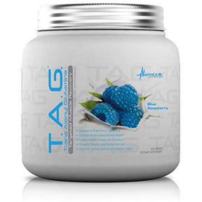 Metabolic Nutrition TAG Muscle Recovery - 400g Pre Intra Post Workout - Haz Tu Pedido