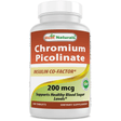 Best Naturals Chromium Picolinate 200 mcg - 240 Tabletas - Haz Tu Pedido