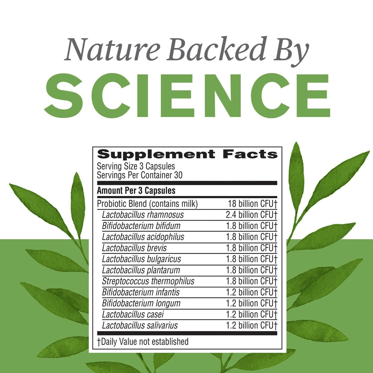 Nature's Sunshine Probiotic Eleven - 90 Cápsulas - Salud Intestinal - Haz Tu Pedido