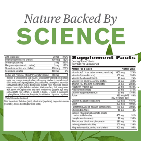 Nature's Sunshine Super Supplemental - 120 Tabletas - Haz Tu Pedido